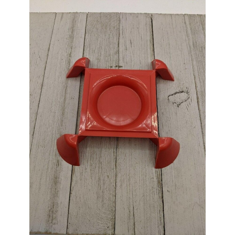 HURRY UP Board Game Replacements Pieces Red Base Parker Brothers 1971 Vintage